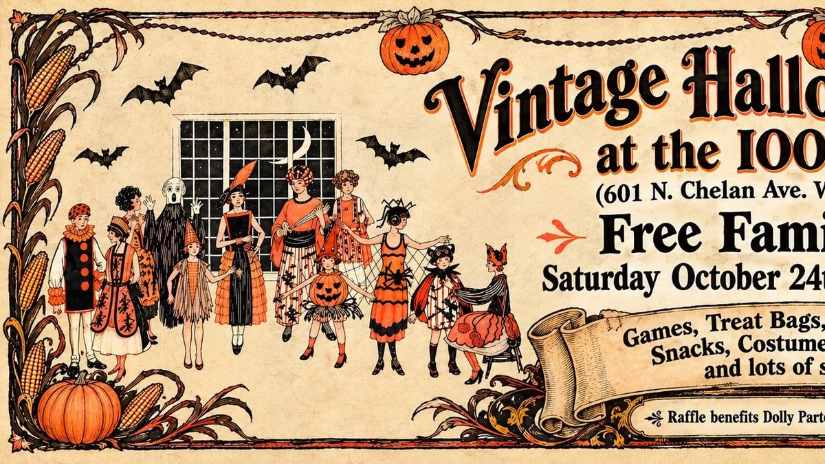Fiesta de Halloween de estilo vintage en el IOOF Hall